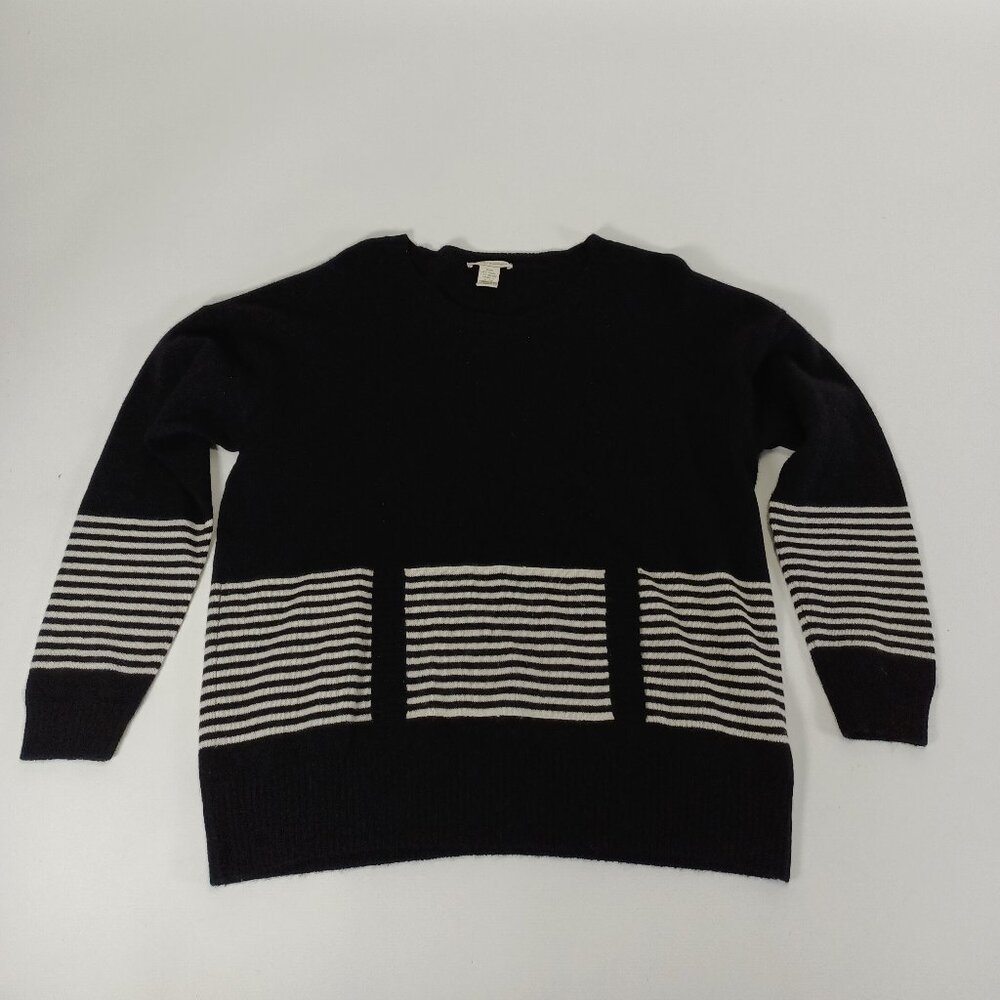 Women's White & Warren 100% Cashmere Sweater Size L